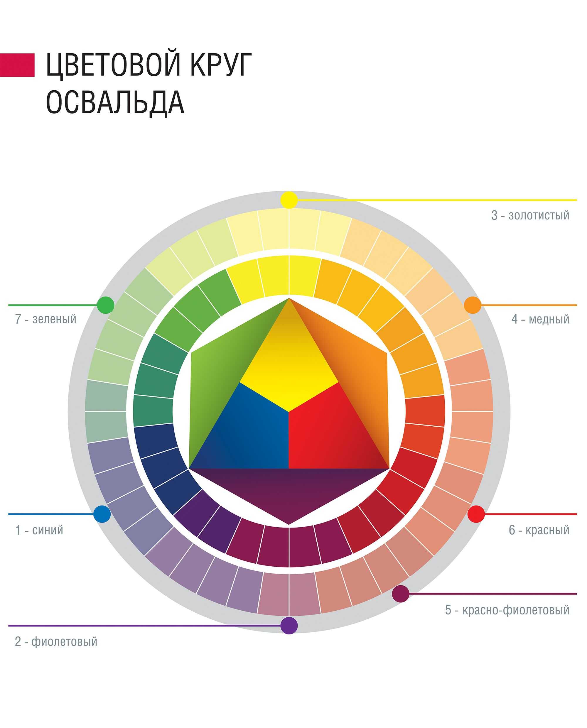 Двенадцатичастный цветовой круг — искусство цвета (иоханнес иттен)