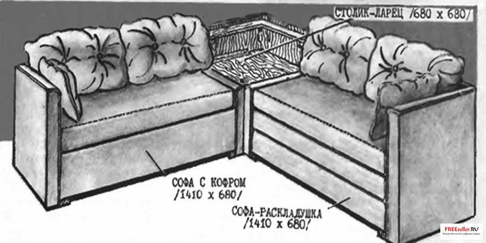 Невозможное – возможно: модульный диван своими руками