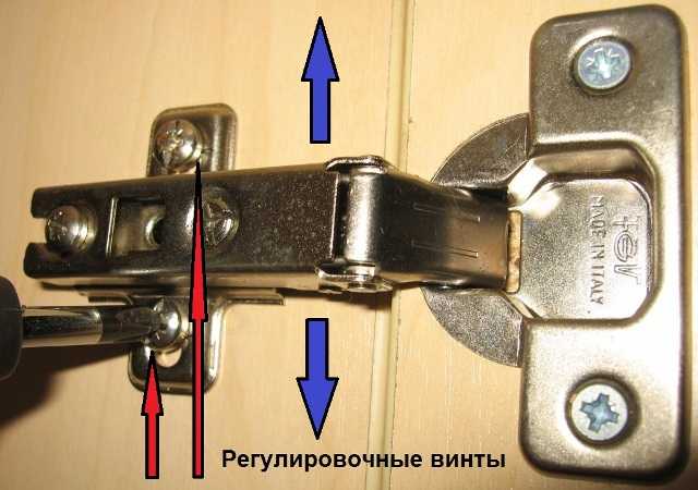 Как установить мебельные петли на шкаф своими руками
