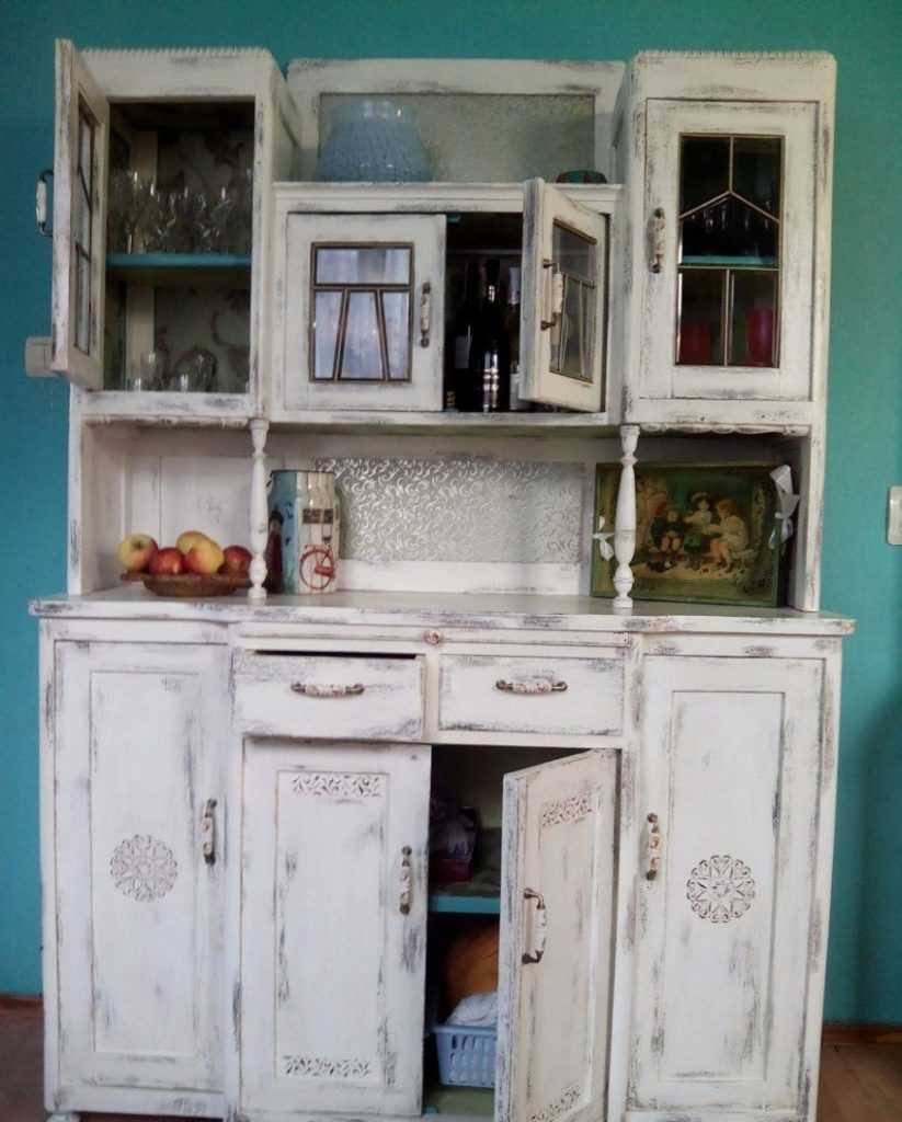 Реставрация старого советского серванта своими руками (фото)