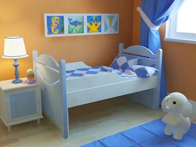 Детская кровать от 1 года (32 фото): модели для детей 6-7 и 10 лет